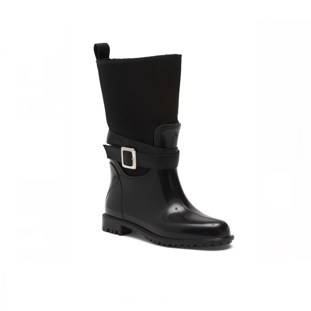 Wet Knot Abbey Moto Boots All Black Women’s Size 6
Waterproof Mid Calf NIB